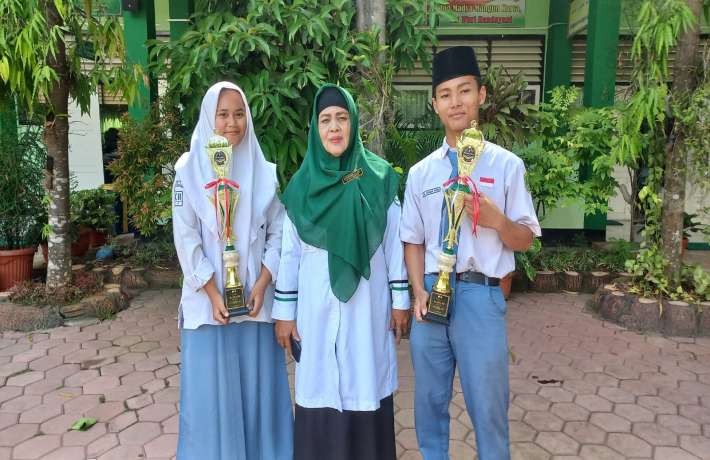 Dua Peserta Didik MAN 1 Kebumen Raih Kejuaraan Nasional MTQ