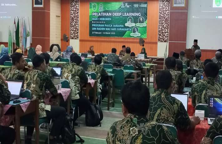 Sinergi MAN 1 Kebumen dan Pascasarjana UIN Raden Mas Said Surakarta Sukseskan Program Pelatihan Deep Learning