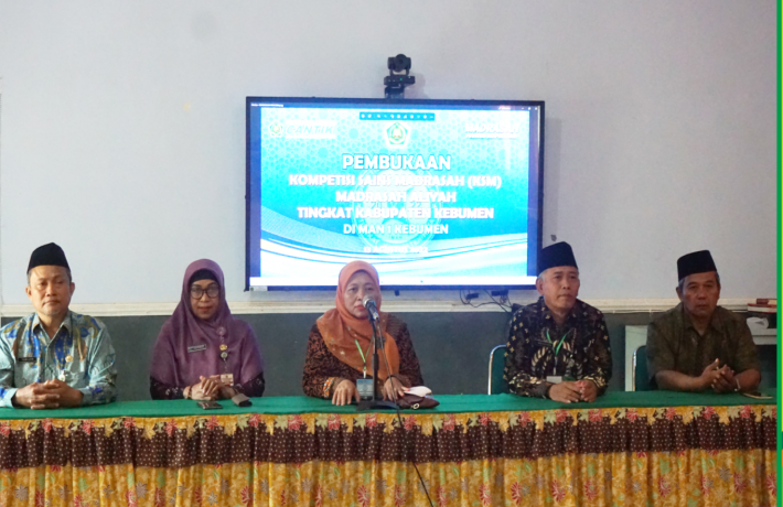 MAN 1 Kebumen Menjadi Tuan Rumah Ajang Bergengsi KSM Tingkat Kabupaten Tahun 2022