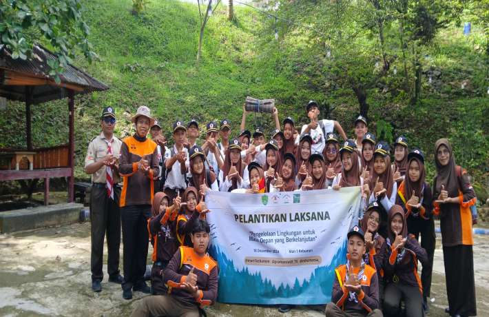 23 Siswa MAN 1 Kebumen Dilantik Jadi Penegak Laksana
