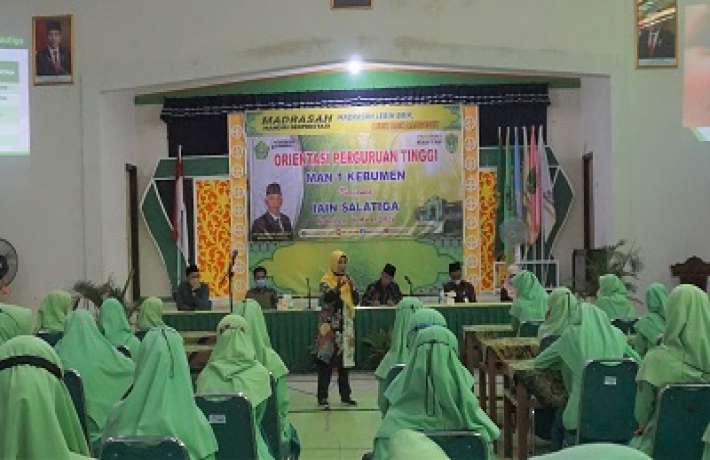 Tingkatkan Minat Masuk Perguruan Tinggi MAN 1 Kebumen Gelar Orientasi Bersama IAIN Salatiga