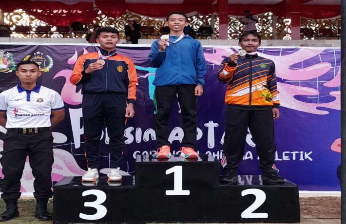 Atlit Lari MAN 1 Kebumen Jibril Al Hasan Raih Juara 2 di Kejuaraan Nasional