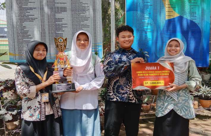 Siswa MAN 1 Kebumen Raih Juara 1 Video Reels Edukasi