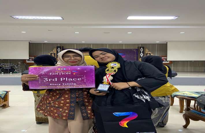 Ikuti Kompetisi Nasional Siswi MAN 1 Kebumen Raih Juara 3 Story Telling