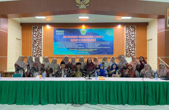 Sambut Ajaran Baru MAN 1 Kebumen Adakan In House Trining