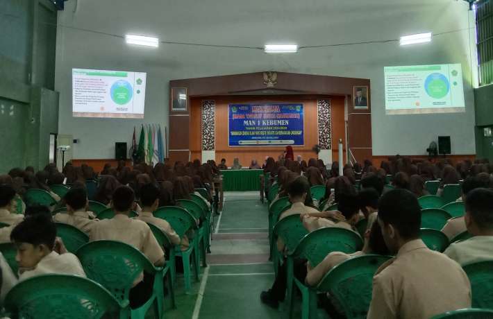 Sosialisasi P5PPRA di MAN 1 Kebumen