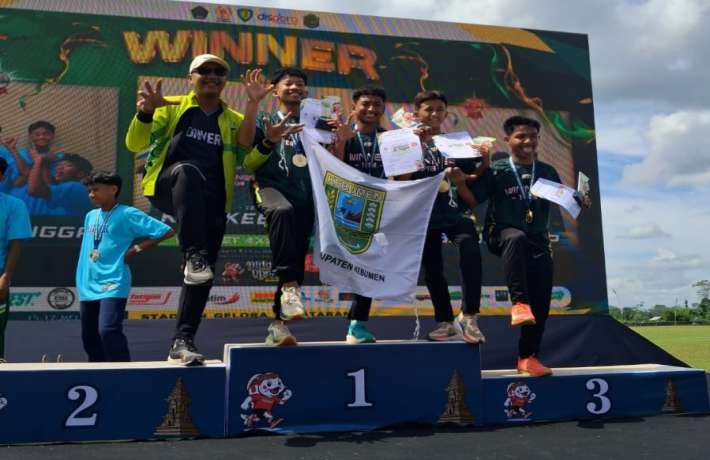 Diterima Jalur Prestasi di MAN 1 Kebumen Atlet Estafet Kebumen Raih Juara 1 Blitarian Open 2026
